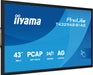 iiyama ProLite T4329AS-B1AG 43" 4K Ultra HD All-in-One PCAP Interactive Display iiyama Interactive Touchscreen Display iiyama