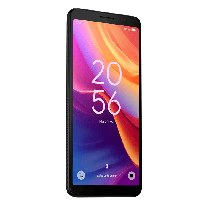 TCL 501 6" Hybrid Dual SIM Android 14 4G 4 GB Ram 32 GB 3000 mAh Black Smartphone | T433D2ALCA112-1 Smartphone TCL