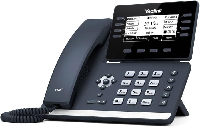 Yealink T53W SIP Desktop Phone Well Suited For Common Workspaces IP Phone Yealink