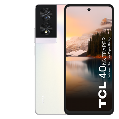 TCL 40 NXTPAPER 17.2 cm (6.78") Dual SIM Android 13 4G USB Type-C 8 GB Ram 256 GB Storage 5010 mAh Pearl Smartphone | T612B-2BLCGB12 Smartphone TCL