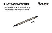 iiyama ProLite T6529AS-B1AG 65" 4K Ultra HD All-in-One PCAP Interactive Display Interactive Touchscreen Display iiyama