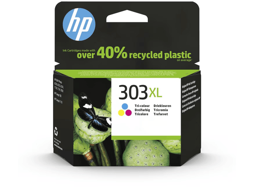 HP 303XL High Yield Tri-Color Original Ink Cartridge