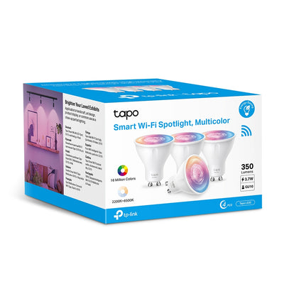TP-Link Tapo Smart Wi-Fi Spotlight Multicolor - TAPO L630(4-PACK) Smart Lighting TP-Link