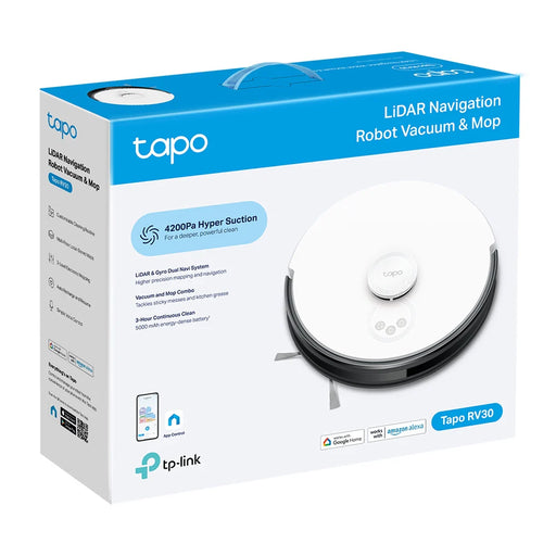 TP-Link TAPO RV30 LiDAR Navigation Robot Vacuum & Mop Smart Home Device TP-Link