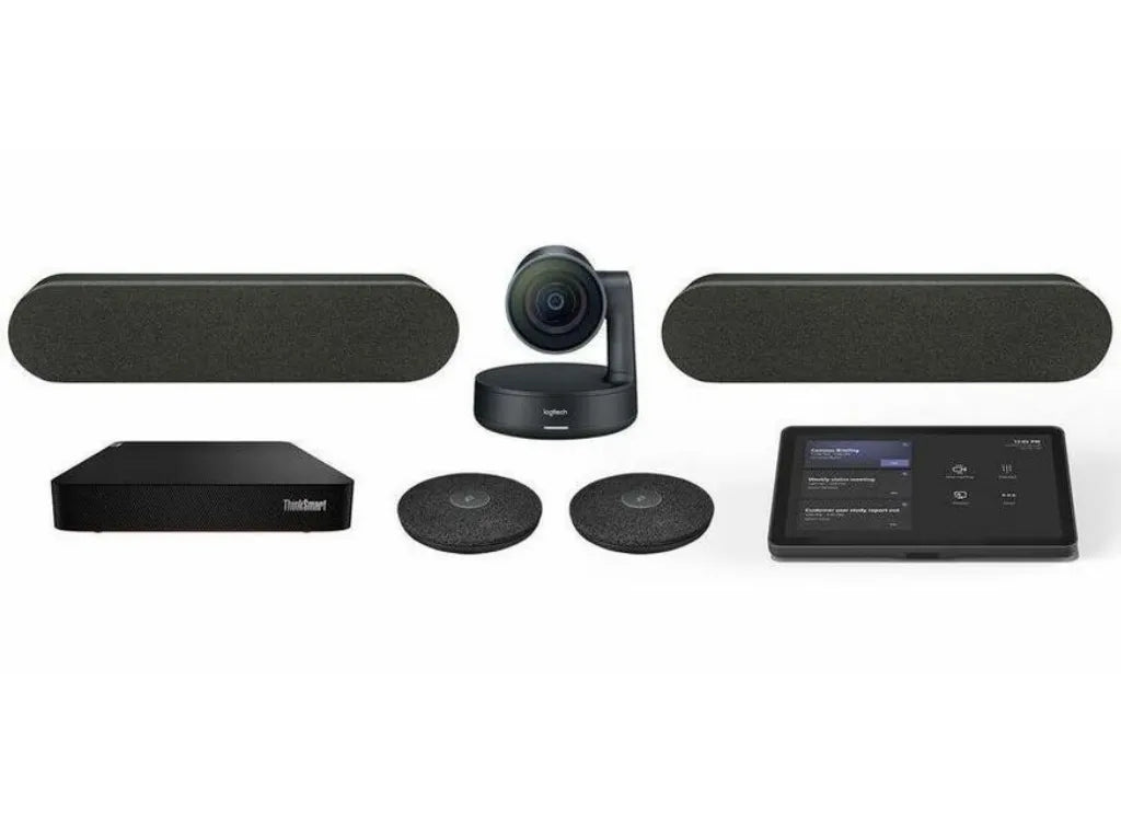 Logitech Room Solution Lenovo For Large Microsoft Teams | TAPRAPMSTLNV2 Video Conferencing System Logitech
