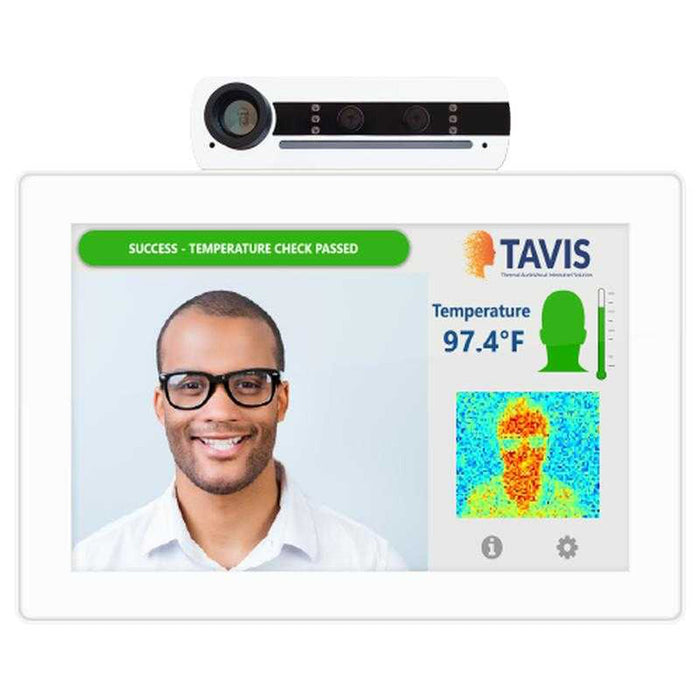 Aurora TAV-10-W 10.1" Next-Gen Infrared Temperature Sensing Tablet, White Touch Control Panel Aurora