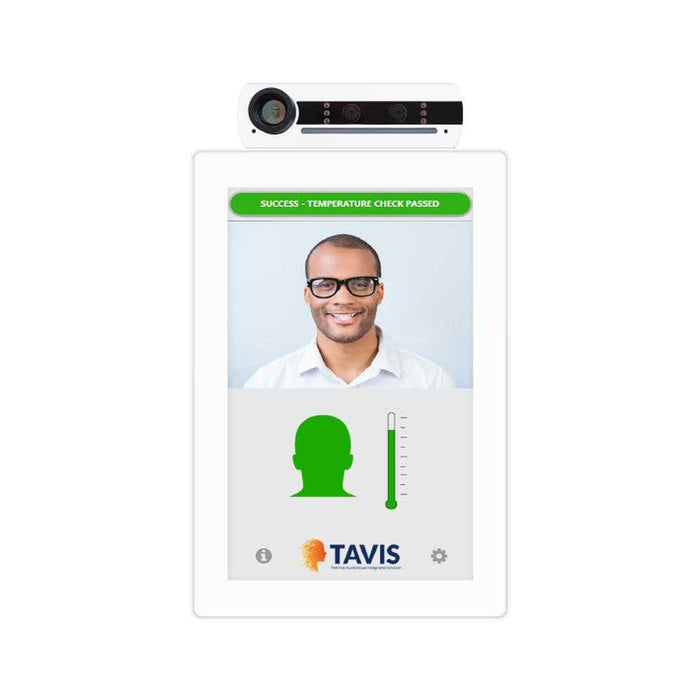 Aurora TAV-10-W 10.1" Next-Gen Infrared Temperature Sensing Tablet, White Touch Control Panel Aurora