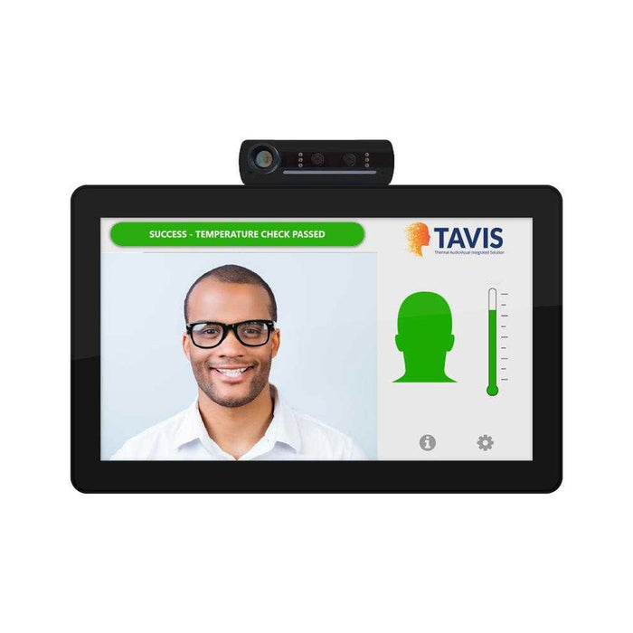 Aurora TAV-15-B 15.6" Next-Gen Infrared Temperature Sensing Tablet, Black Touch Control Panel Aurora