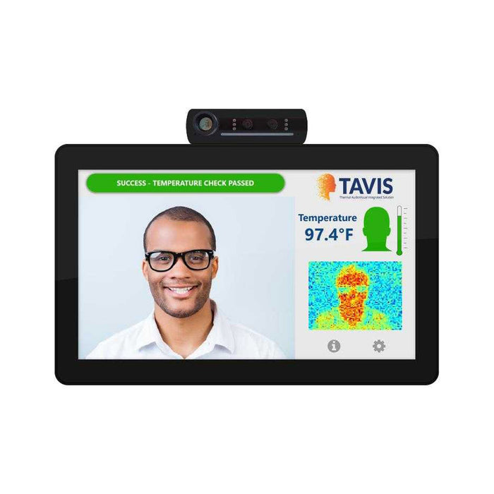 Aurora TAV-15-B 15.6" Next-Gen Infrared Temperature Sensing Tablet, Black Touch Control Panel Aurora