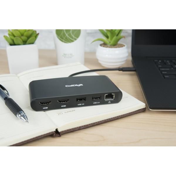 CalDigit Thunderbolt 3 Mini Dock Wired | TB3-MINIDOCK-HM