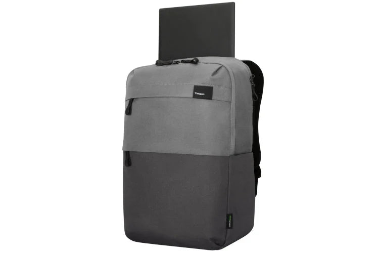Targus 16" Sagano™ EcoSmart® Travel Backpack - Black/Grey | TBB634GL Backpack Targus