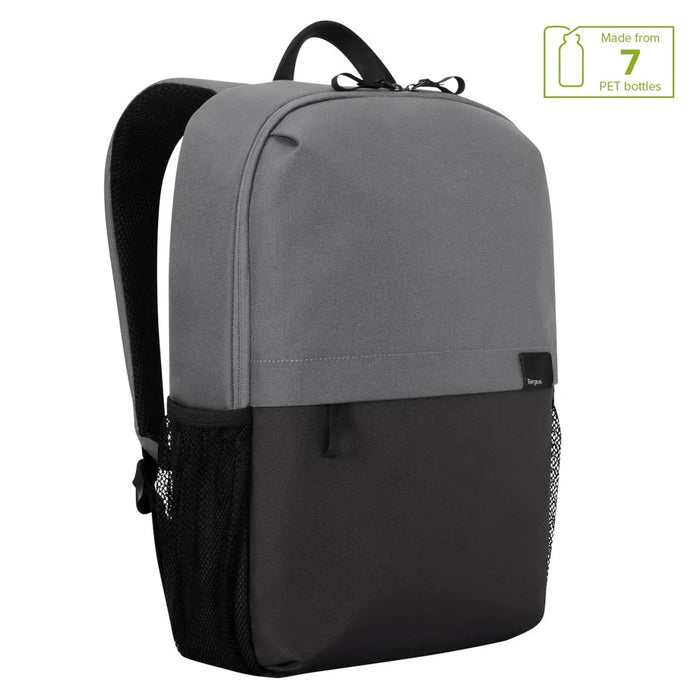 Targus 16" Sagano™ EcoSmart® Campus Backpack - Black/Grey | TBB636GL Backpack Targus