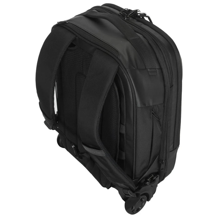 Targus 15.6” EcoSmart® Mobile Tech Traveler Rolling Backpack - Black | TBR040GL Backpack Targus