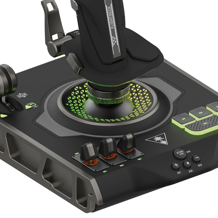 Turtle Beach VelocityOne Flightdeck Premium HOTAS Flight System | TBS-0724-05 Flight Peripheral Turtle Beach