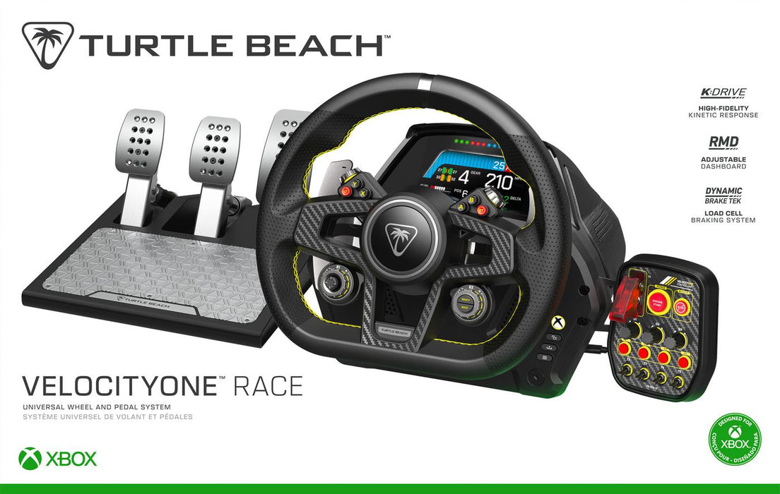 Turtle Beach VelocityOne Race Direct-Drive Racing Wheel & Pedals | TBS-0726-05