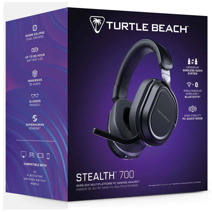 Turtle Beach Stealth 700 Cross-Platform Wireless Gaming Headset | TBS-5102-05 Turtle Beach