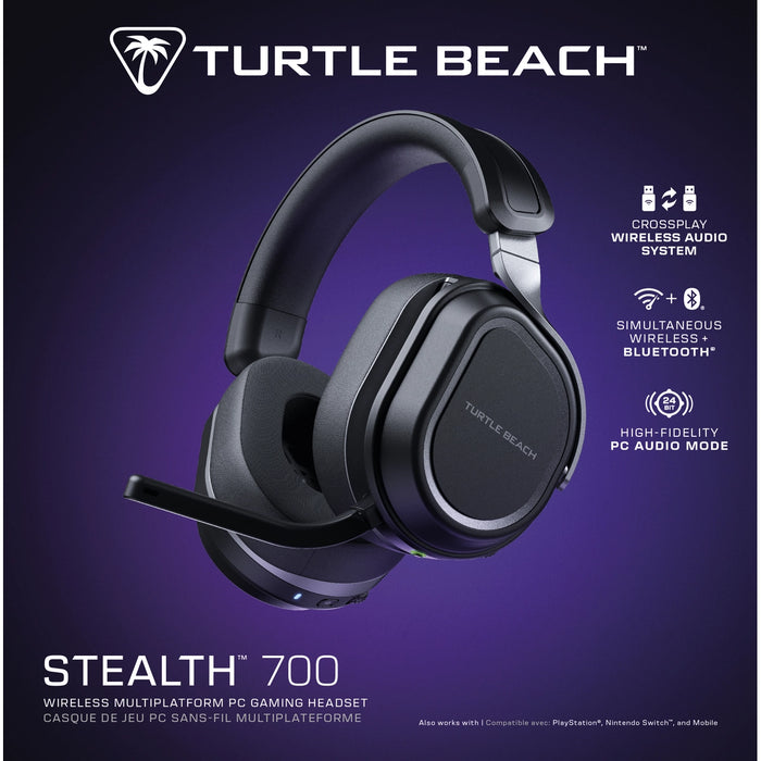 Turtle Beach Stealth 700 Cross-Platform Wireless Gaming Headset | TBS-5102-05 Turtle Beach