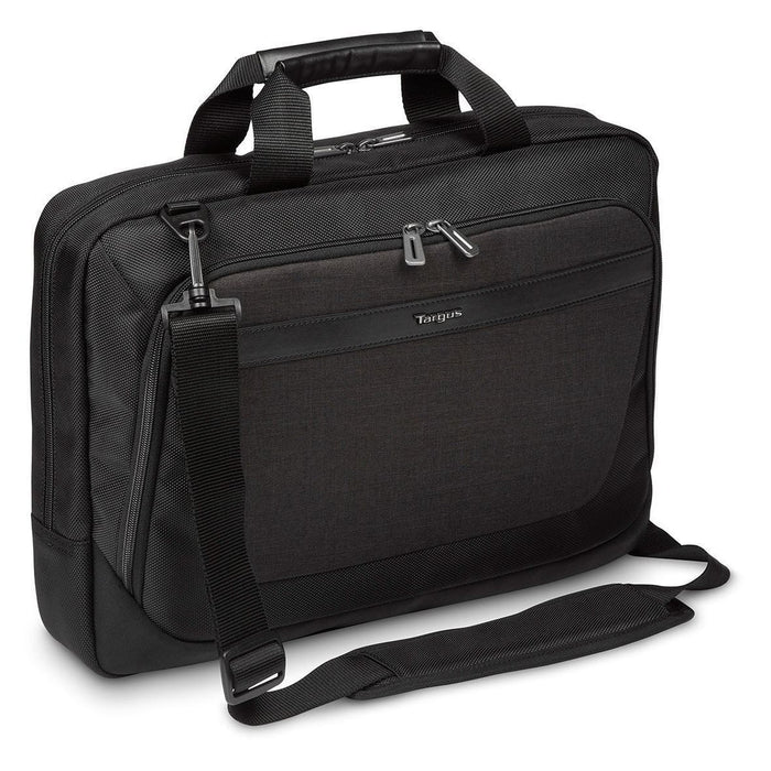 Targus CitySmart 14,15,15.6" Slimline Topload Laptop Case - Black/Grey | TBT914EU Notebook Case Targus