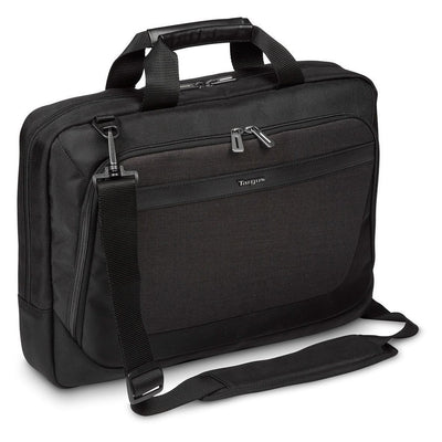 Targus CitySmart 14,15,15.6" Slimline Topload Laptop Case - Black/Grey | TBT914GL Notebook Case Targus