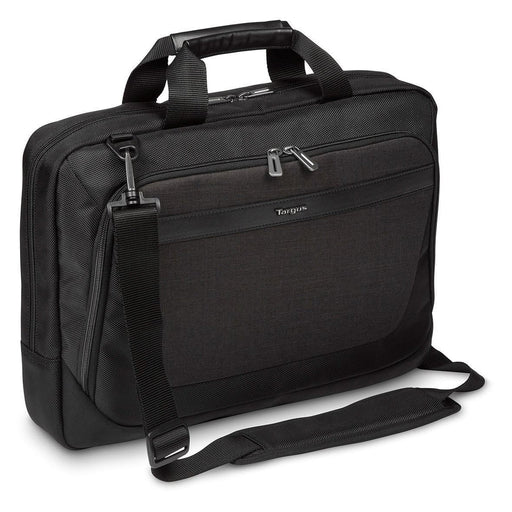 Targus CitySmart 14,15,15.6" Slimline Topload Laptop Case - Black/Grey | TBT914GL Notebook Case Targus