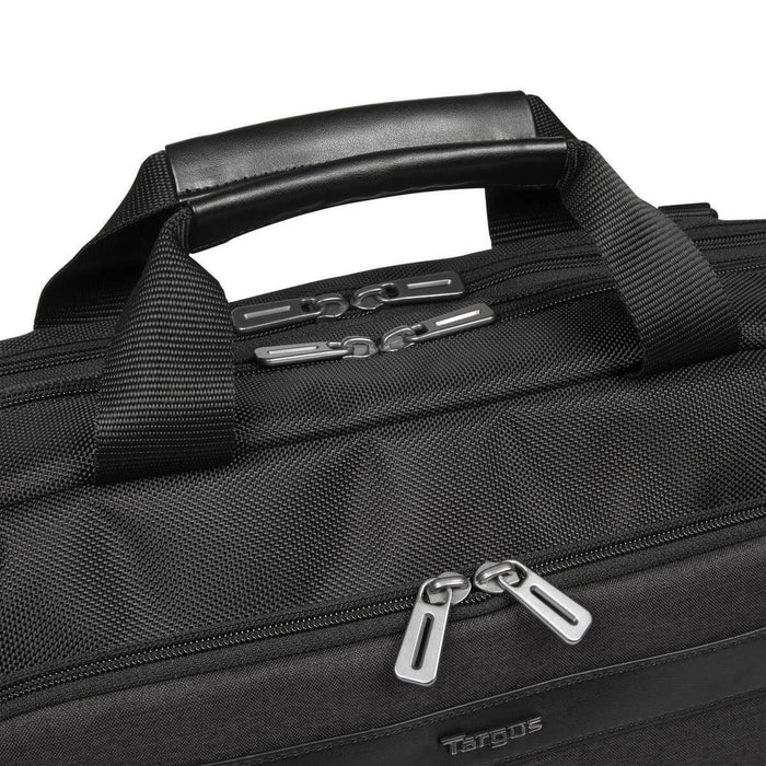 Targus CitySmart 14,15,15.6" High Capacity Topload Laptop Case - Black/Grey | TBT915EU Notebook Case Targus