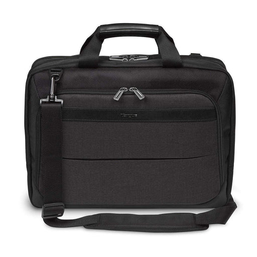 Targus CitySmart 14,15,15.6" High Capacity Topload Laptop Case - Black/Grey | TBT915EU Notebook Case Targus