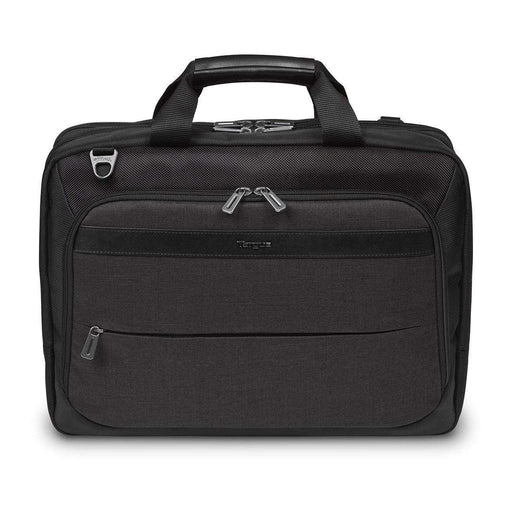 Targus CitySmart 14,15,15.6" High Capacity Topload Laptop Case - Black/Grey | TBT915EU Notebook Case Targus