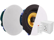 Vision Techconnect TC3-AMP Digital Stereo Amplifier and CS-1900 Pair Ceiling Speakers kit Speaker Vision