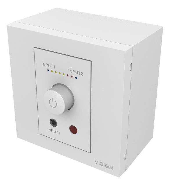 Vision Techconnect TC3-AMP Digital Stereo Amplifier and CS-1900 Pair Ceiling Speakers kit Vision Speaker Vision