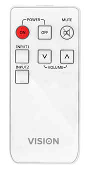 Vision TC3-AMP 50w Amplifier | IR Remote Control Included Audio Amplifier Vision
