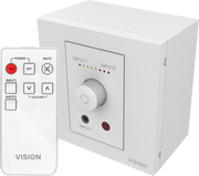 Vision TC3-AMP 50w Amplifier | IR Remote Control Included Audio Amplifier Vision