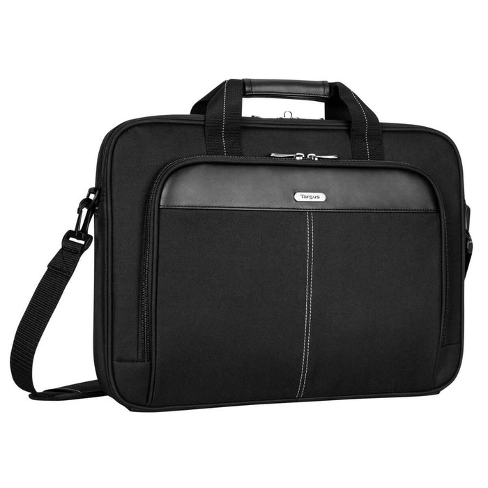 Targus 15.6" Classic Slim Briefcase - Black | TCT027GL Notebook Case Targus