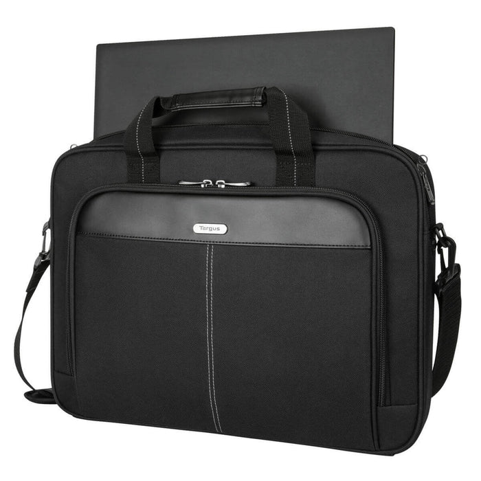 Targus 15.6" Classic Slim Briefcase - Black | TCT027GL Notebook Case Targus