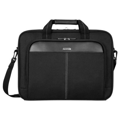 Targus 15.6" Classic Slim Briefcase - Black | TCT027GL Notebook Case Targus