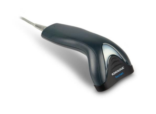 Datalogic Touch TD1120-BK-90K1 Library, Government Handheld Barcode Scanner Kit - Cable Connectivity