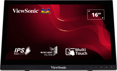 ViewSonic TD1630-3 15.6" Touch Screen Portable Monitor ViewSonic Computer Monitors ViewSonic