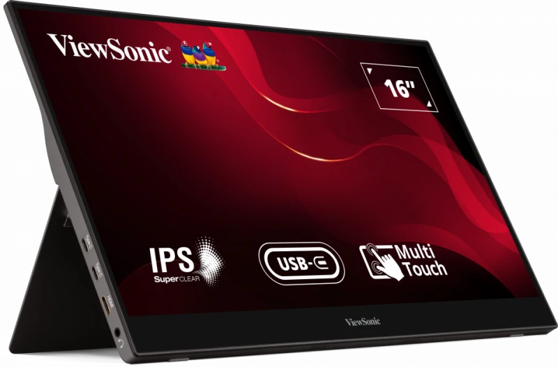 ViewSonic TD1655 16" Touch Screen Portable Monitor Portable Monitor ViewSonic