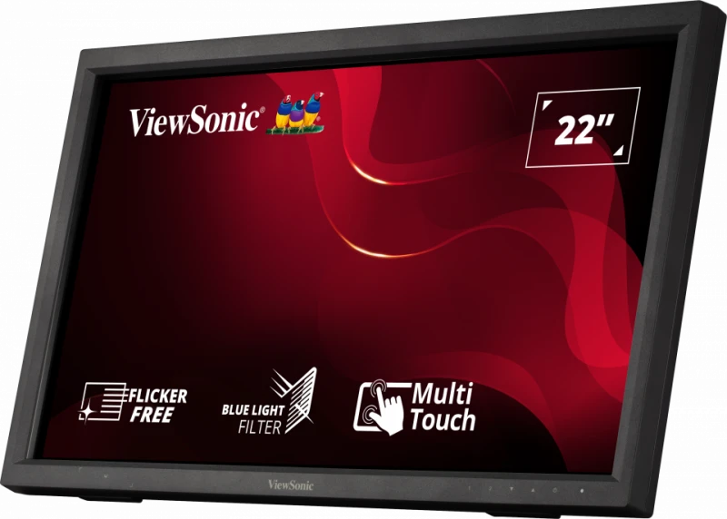 ViewSonic TD2223 22" IR Touch Screen Monitor Touchscreen Monitor ViewSonic