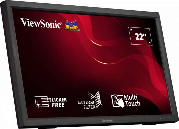 ViewSonic TD2223 22" IR Touch Screen Monitor Touchscreen Monitor ViewSonic