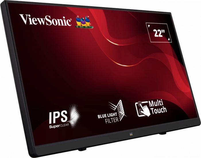 ViewSonic TD2230 22" 10-point Touch Screen Monitor Touchscreen Monitor ViewSonic