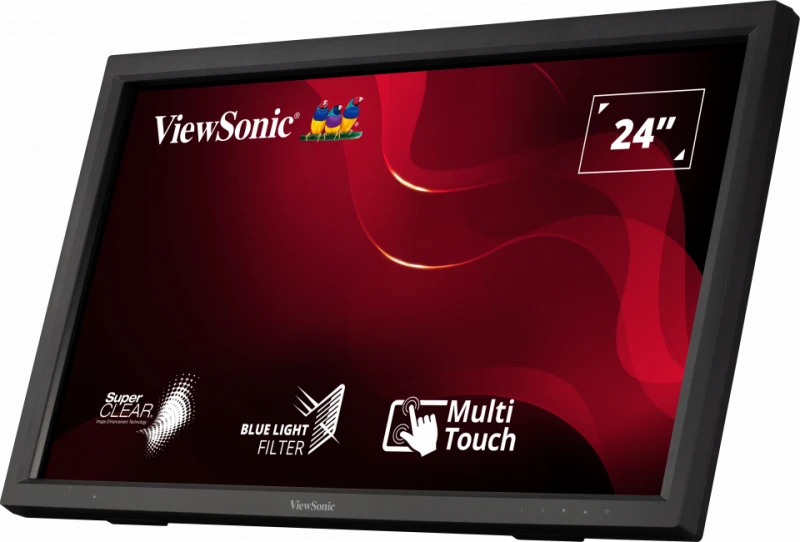 ViewSonic TD2423 24" IR Touch Screen Monitor Touchscreen Monitor ViewSonic