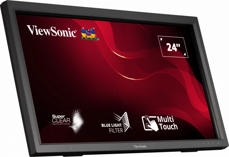 ViewSonic TD2423 24" IR Touch Screen Monitor Touchscreen Monitor ViewSonic