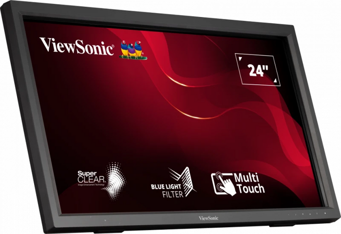 ViewSonic TD2423 24" IR Touch Screen Monitor Touchscreen Monitor ViewSonic