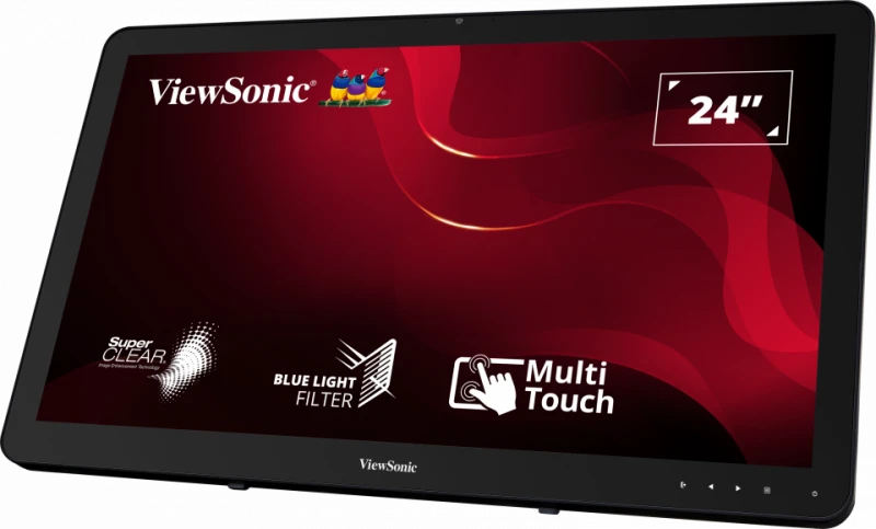 ViewSonic TD2430 24" 10-point Touch Screen Monitor Touchscreen Monitor ViewSonic