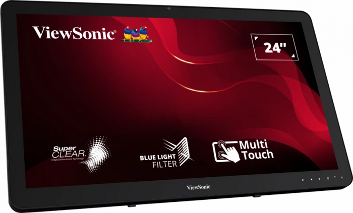 ViewSonic TD2430 24" 10-point Touch Screen Monitor Touchscreen Monitor ViewSonic