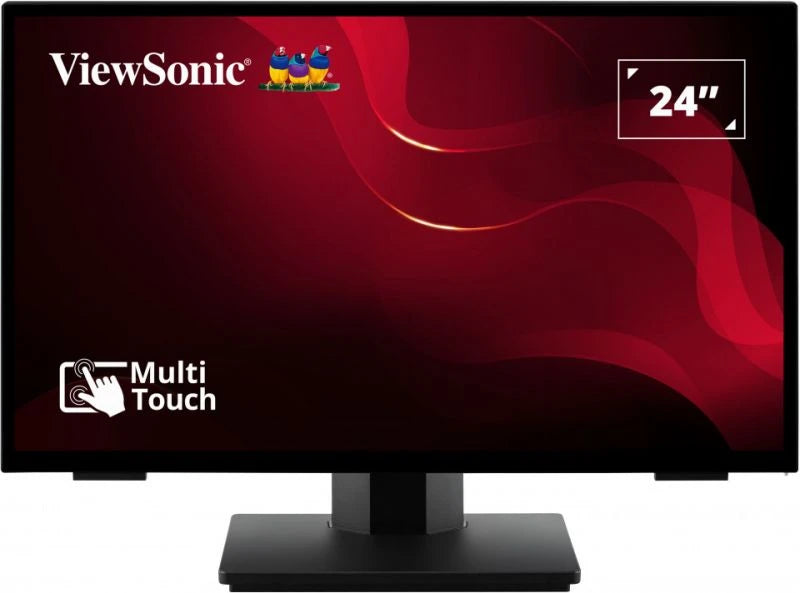 ViewSonic TD2465 24" Frameless PCAP Touch Screen Monitor Touchscreen Monitor ViewSonic