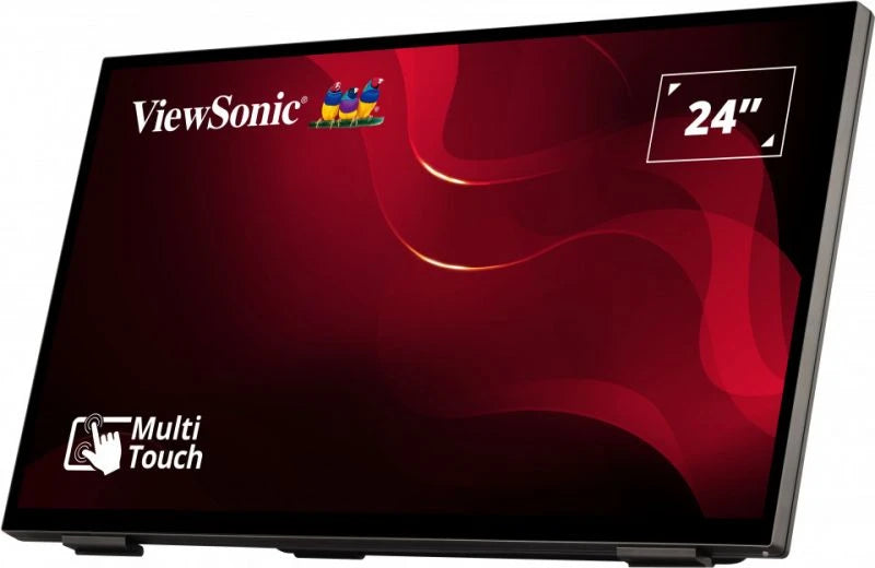 ViewSonic TD2465 24" Frameless PCAP Touch Screen Monitor Touchscreen Monitor ViewSonic
