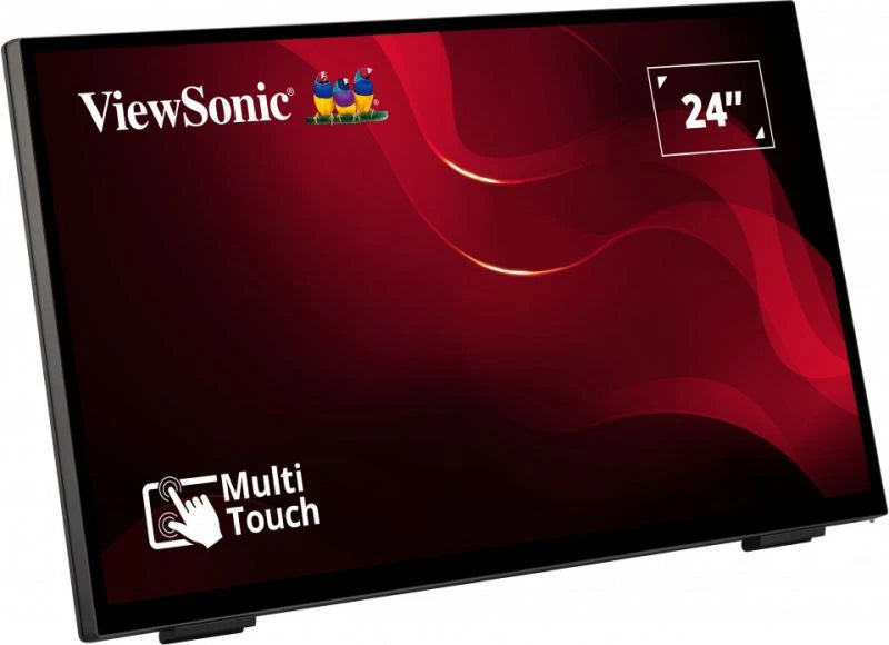 ViewSonic TD2465 24" Frameless PCAP Touch Screen Monitor Touchscreen Monitor ViewSonic