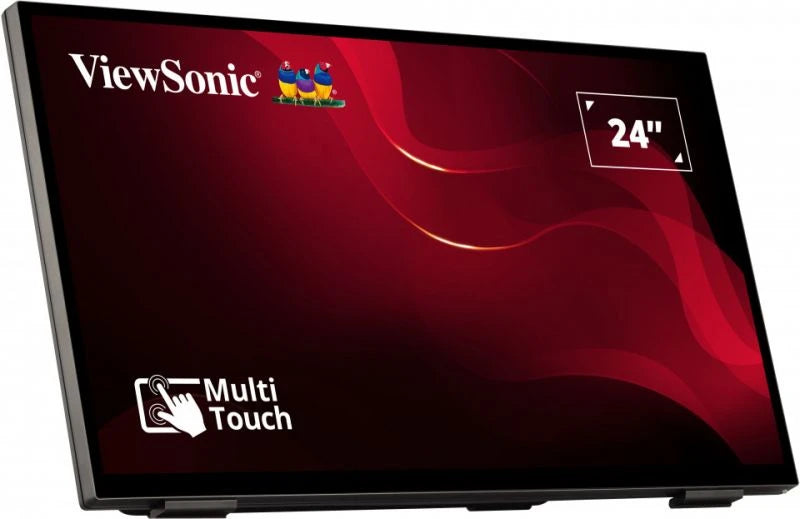 ViewSonic TD2465 24" Frameless PCAP Touch Screen Monitor Touchscreen Monitor ViewSonic