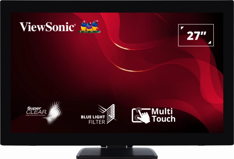 ViewSonic TD2760 27" 10-point Touch Screen Monitor Touchscreen Monitor ViewSonic
